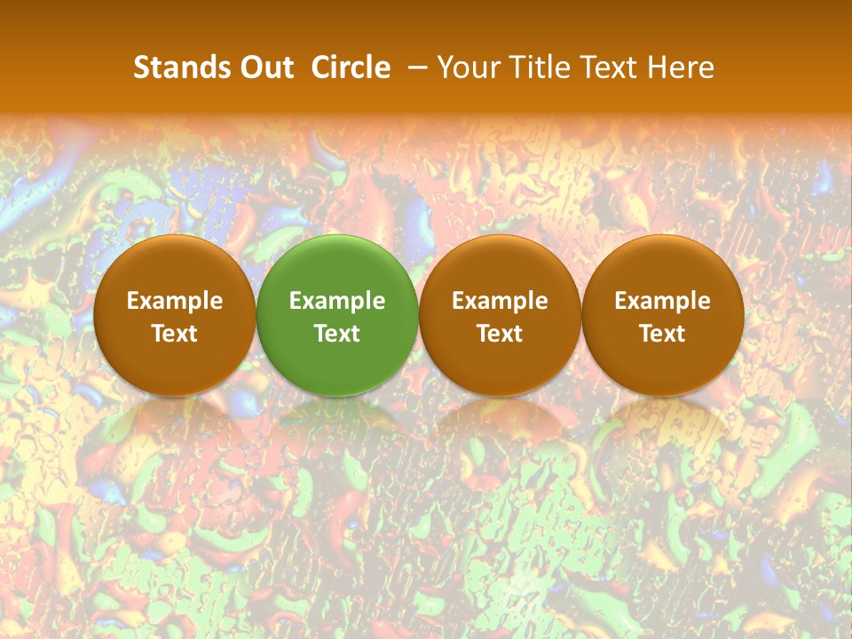 Freshness Backdrop Abstract PowerPoint Template