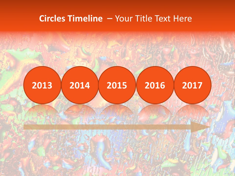 Image Liquid Beauty PowerPoint Template