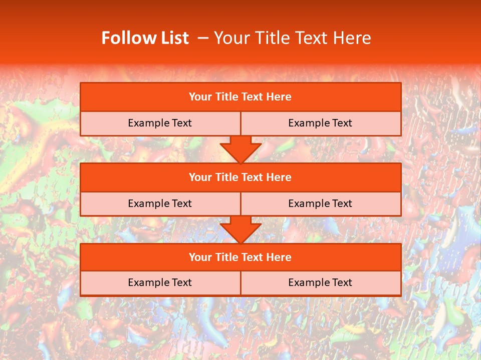 Image Liquid Beauty PowerPoint Template