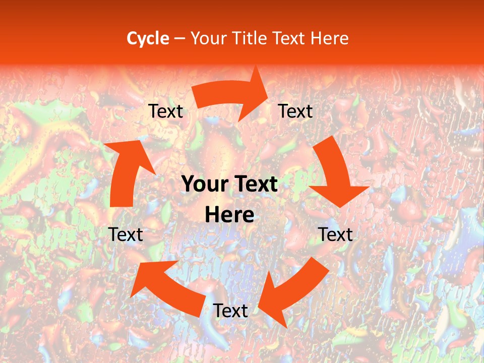 Image Liquid Beauty PowerPoint Template