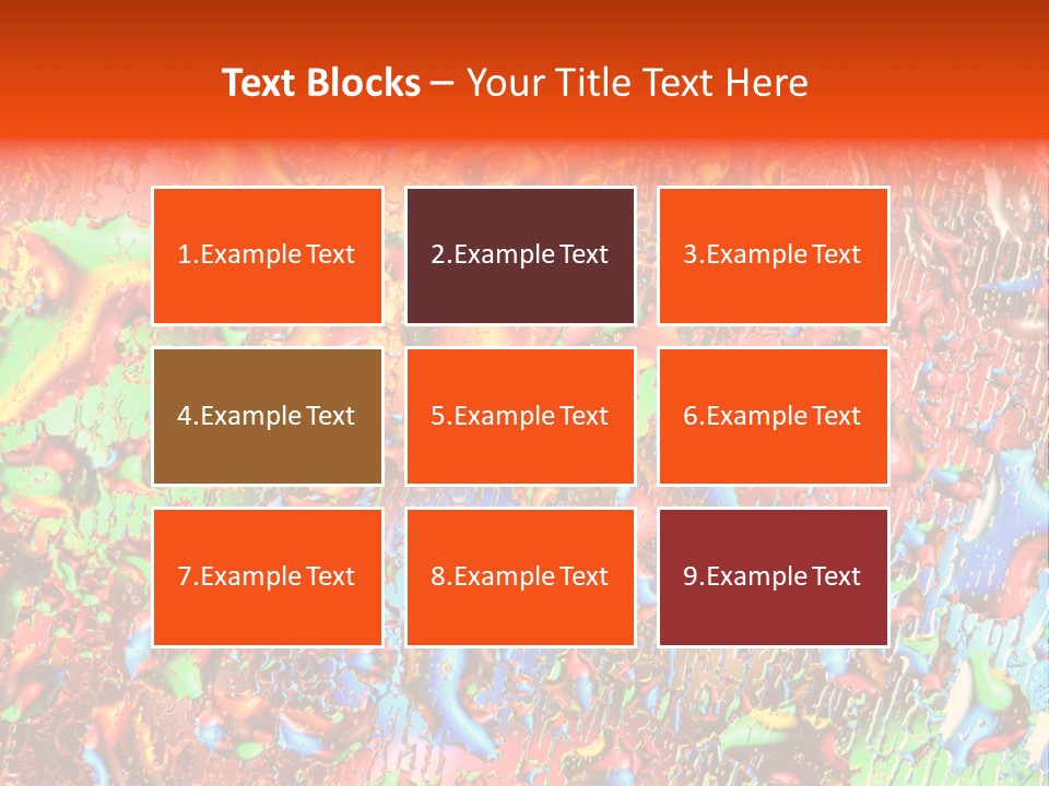 Image Liquid Beauty PowerPoint Template