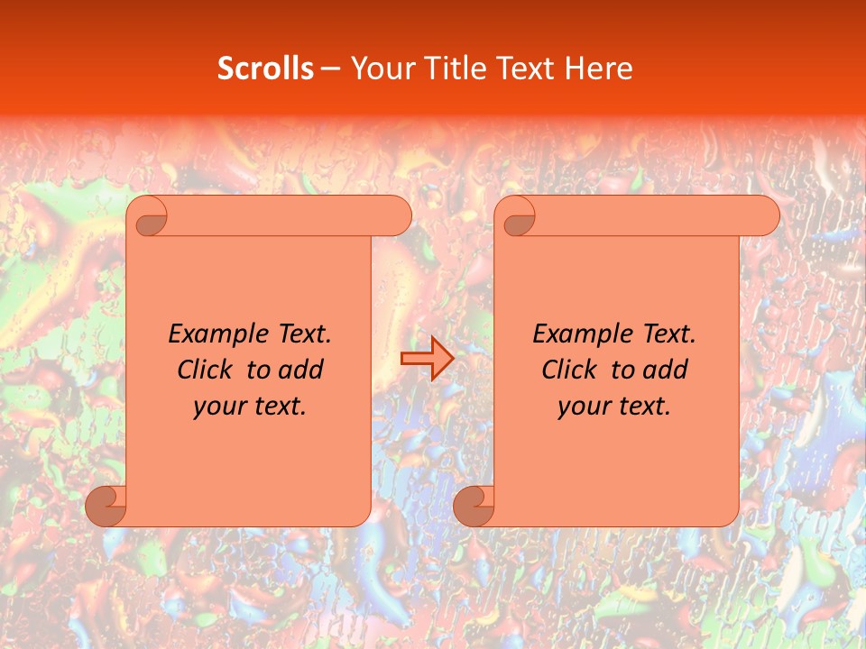Image Liquid Beauty PowerPoint Template