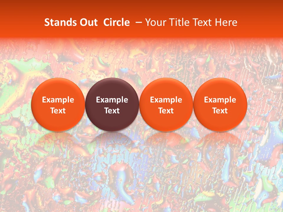 Image Liquid Beauty PowerPoint Template