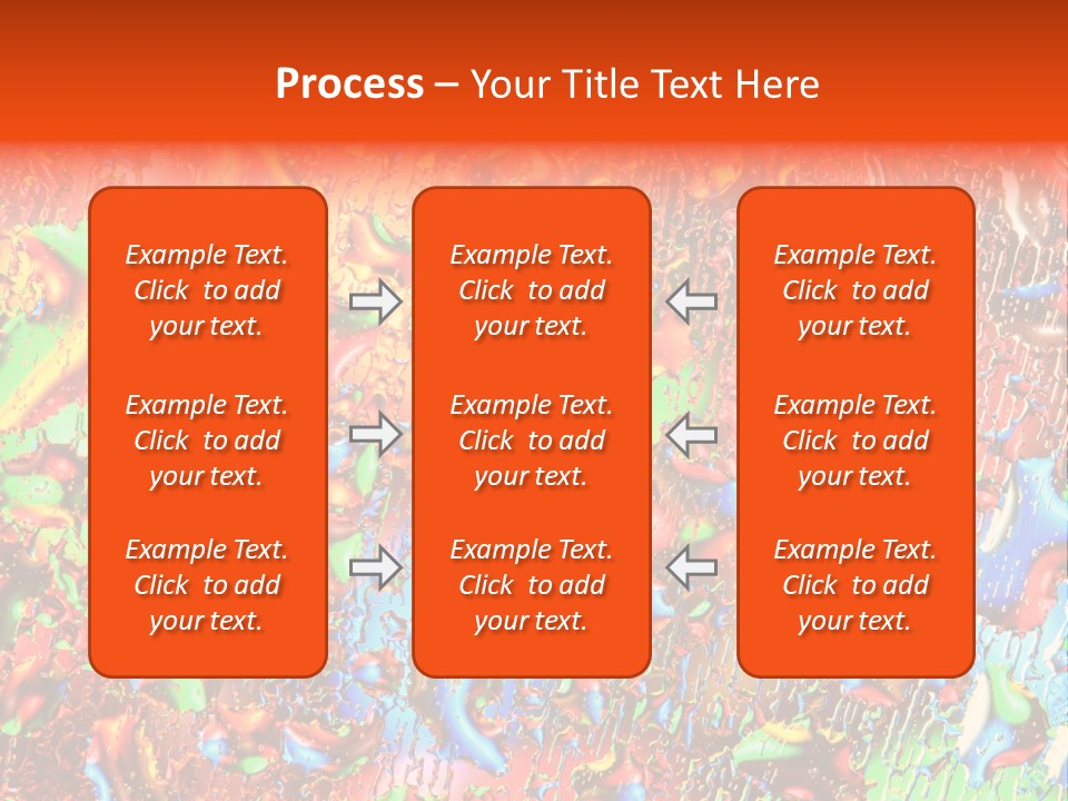 Image Liquid Beauty PowerPoint Template