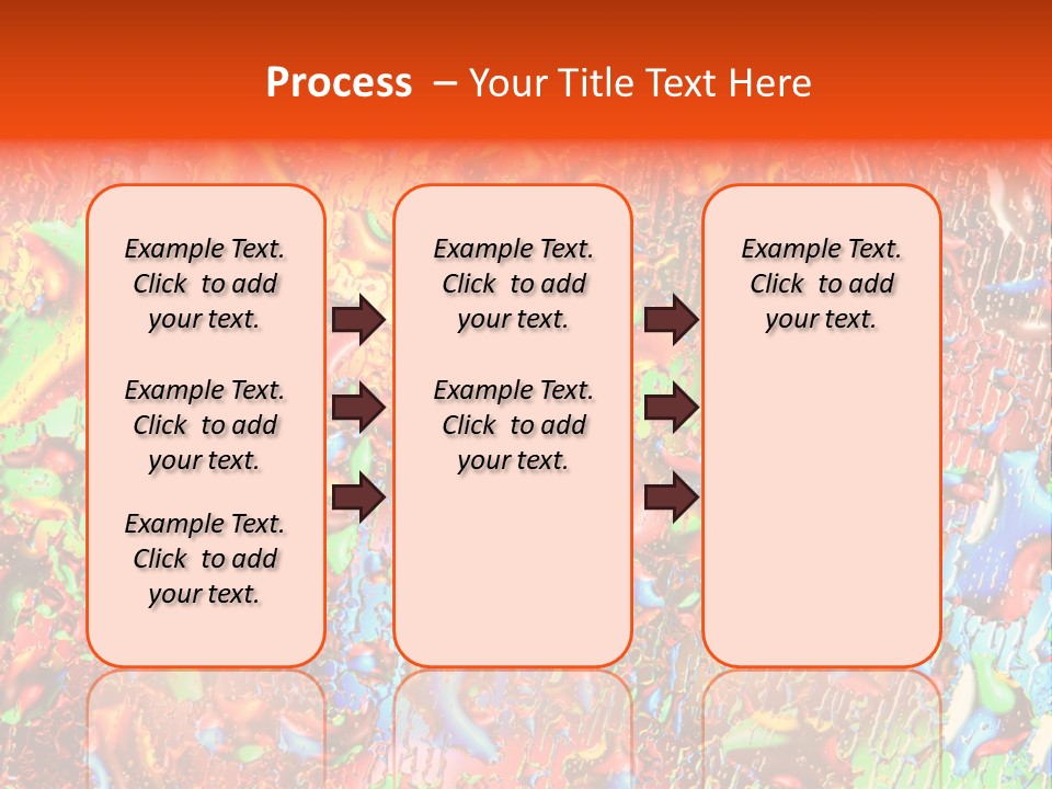 Image Liquid Beauty PowerPoint Template