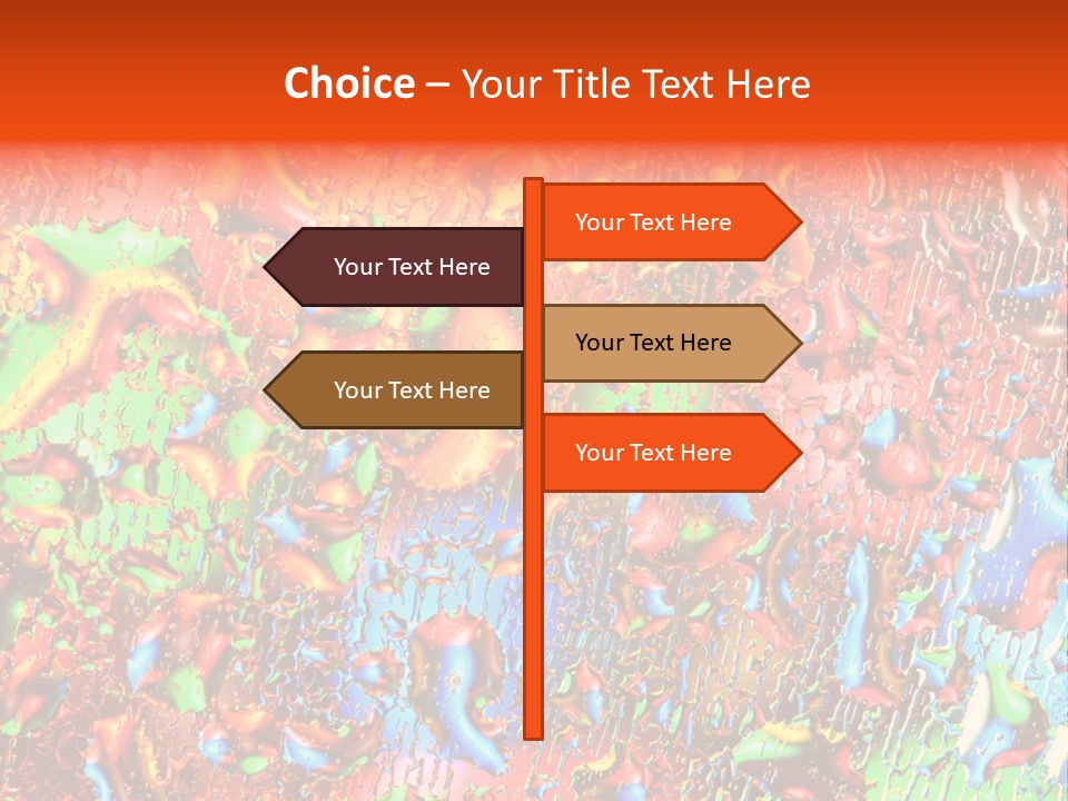 Image Liquid Beauty PowerPoint Template