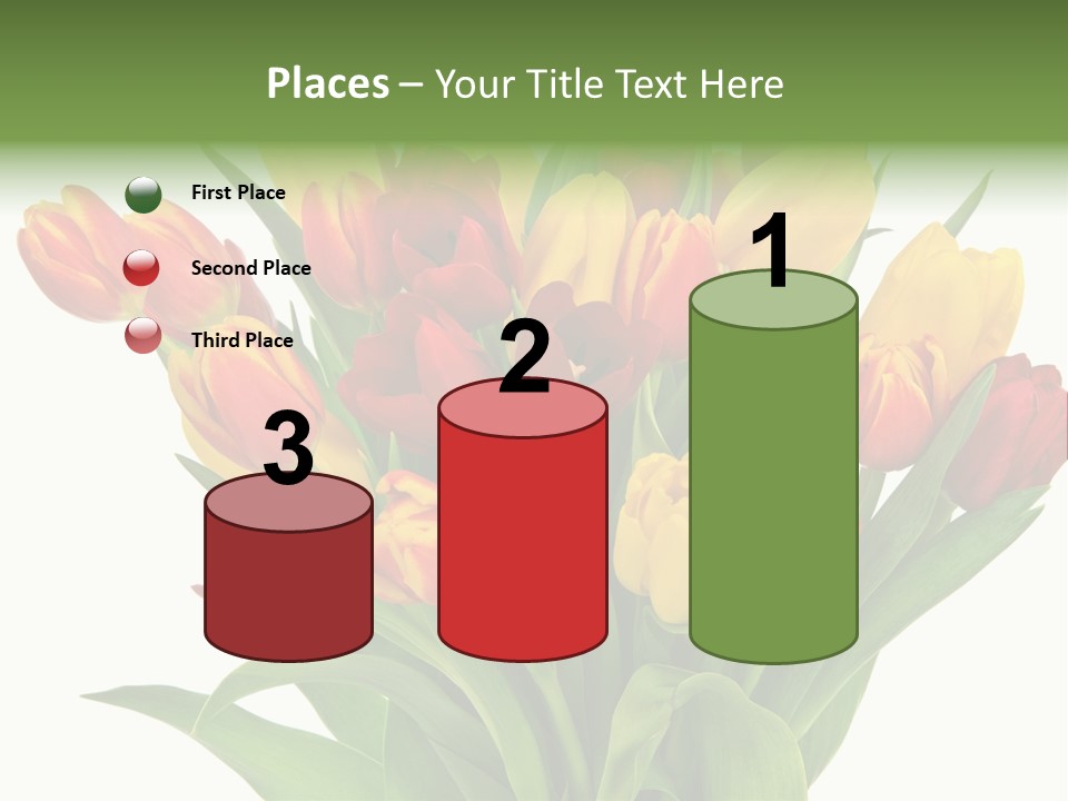 Bunch Fresh Spring PowerPoint Template