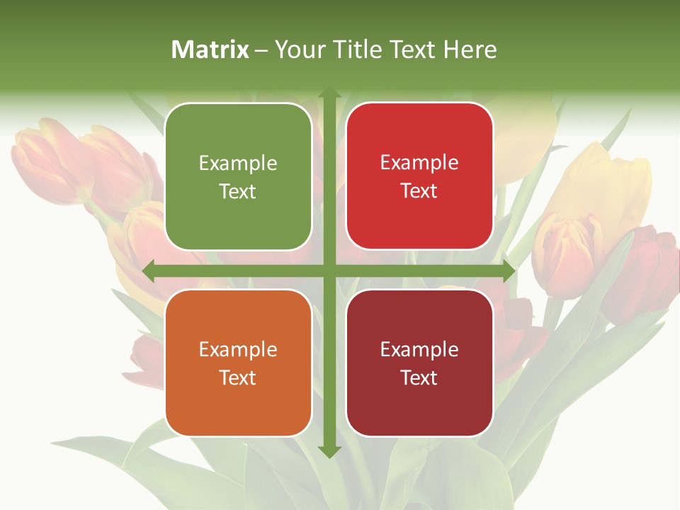 Bunch Fresh Spring PowerPoint Template