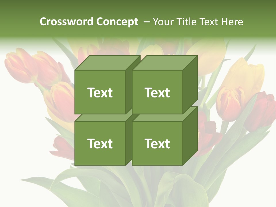 Bunch Fresh Spring PowerPoint Template