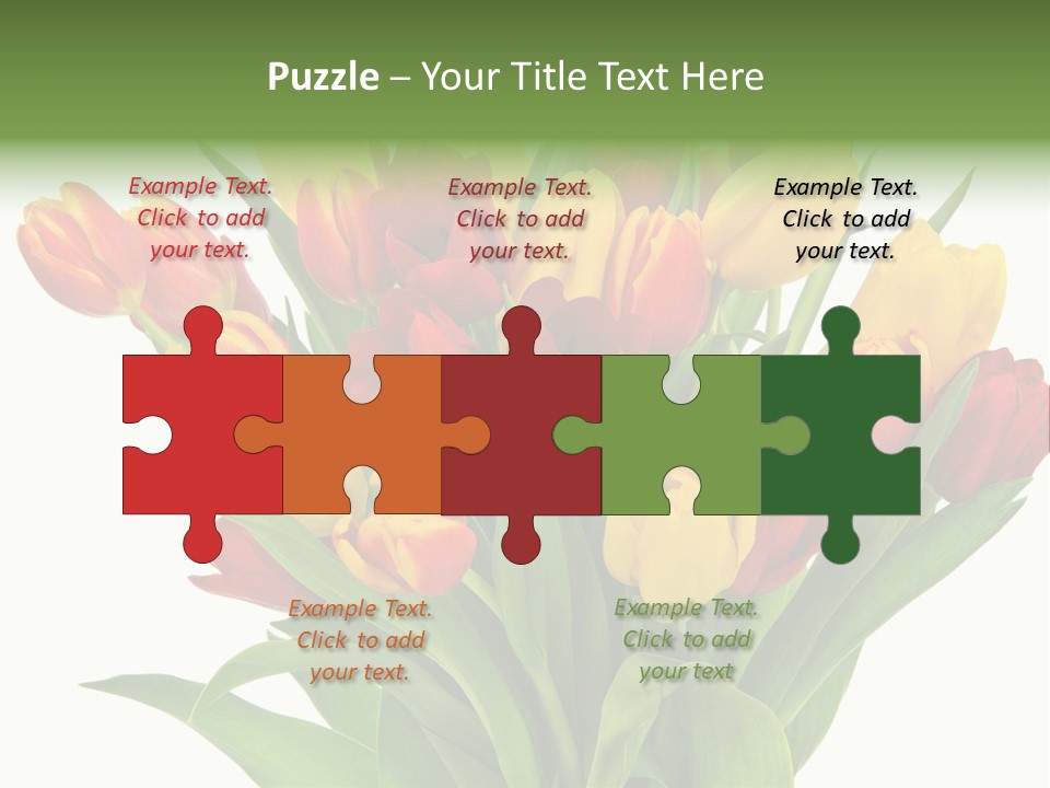 Bunch Fresh Spring PowerPoint Template