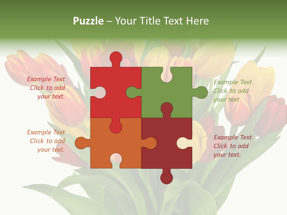 Bunch Fresh Spring PowerPoint Template