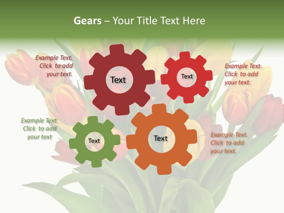 Bunch Fresh Spring PowerPoint Template