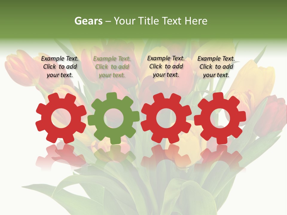 Bunch Fresh Spring PowerPoint Template