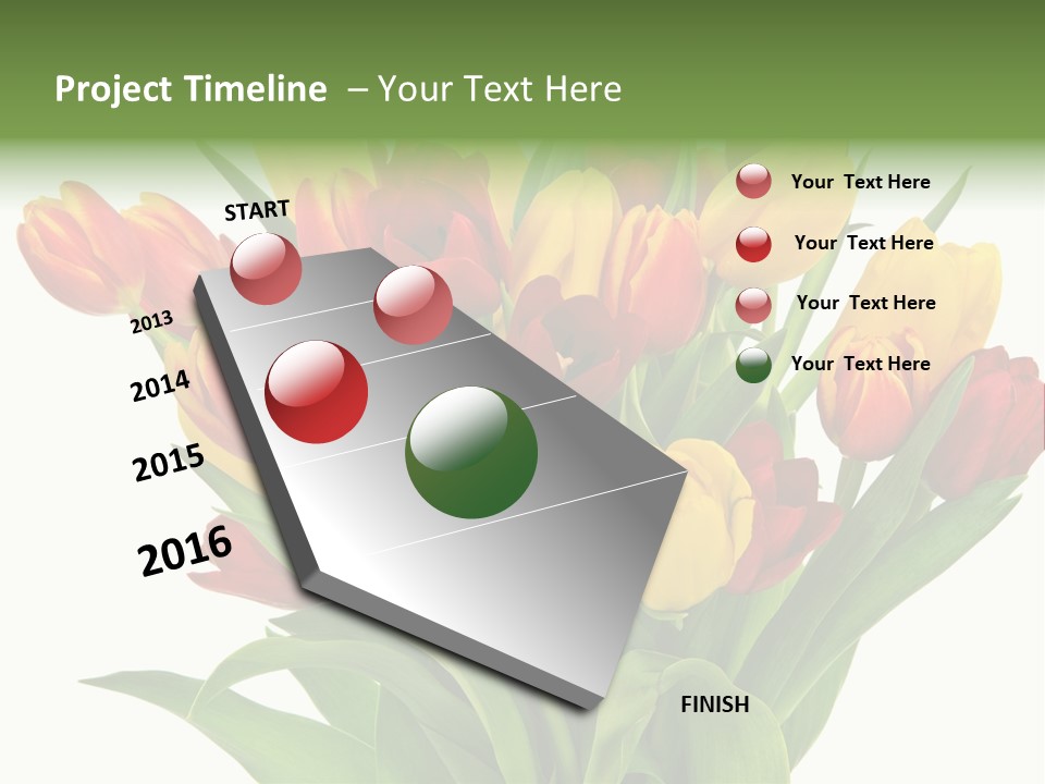 Bunch Fresh Spring PowerPoint Template