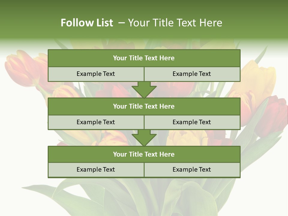 Bunch Fresh Spring PowerPoint Template