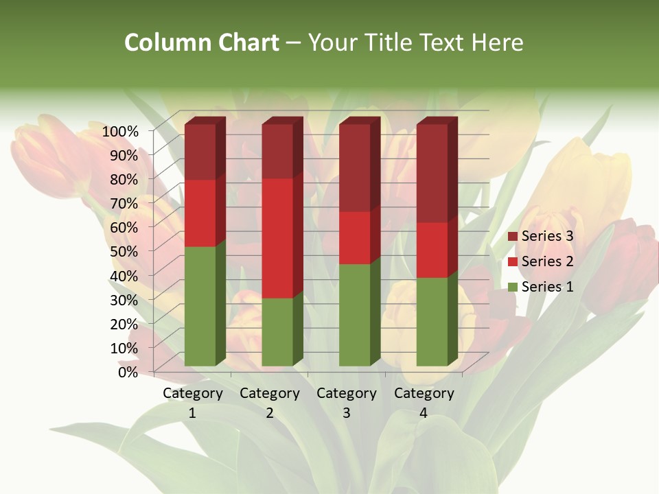 Bunch Fresh Spring PowerPoint Template