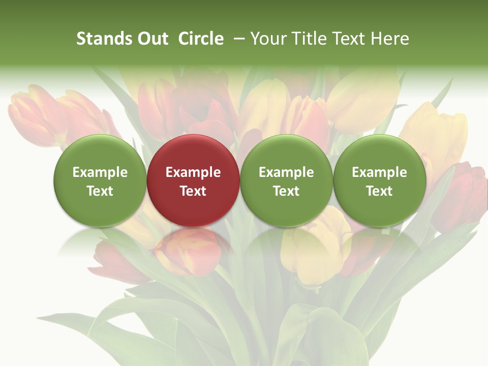 Bunch Fresh Spring PowerPoint Template