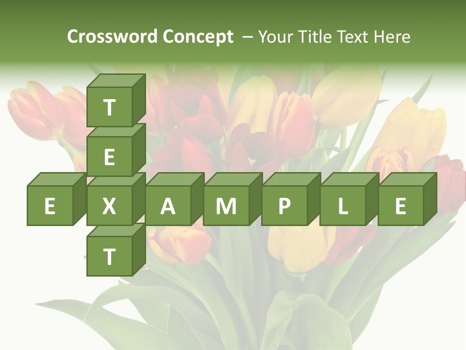 Bunch Fresh Spring PowerPoint Template