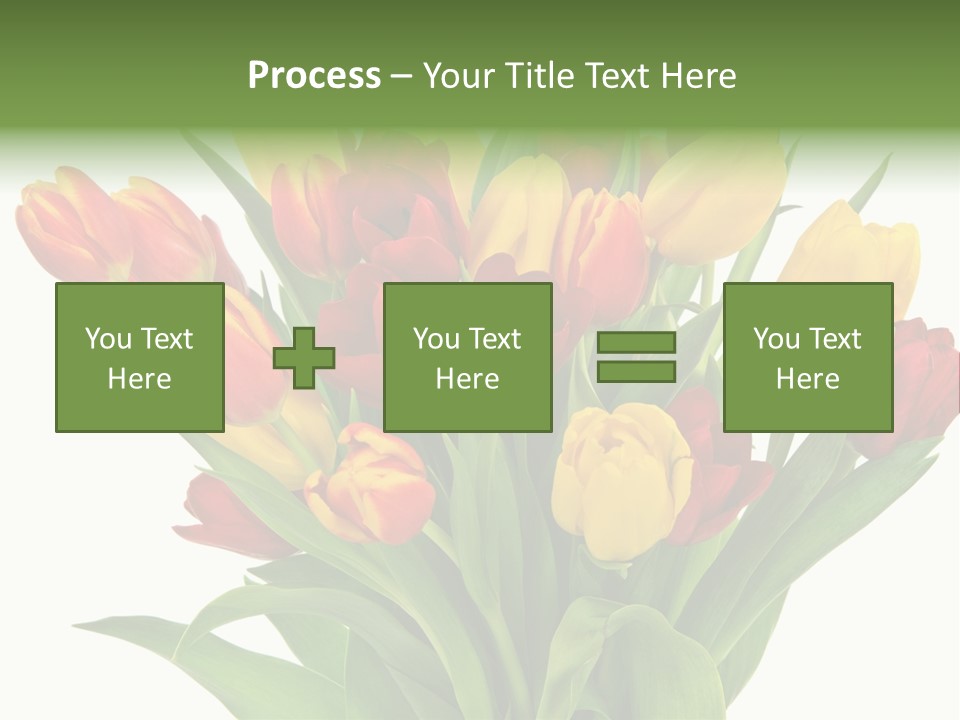 Bunch Fresh Spring PowerPoint Template