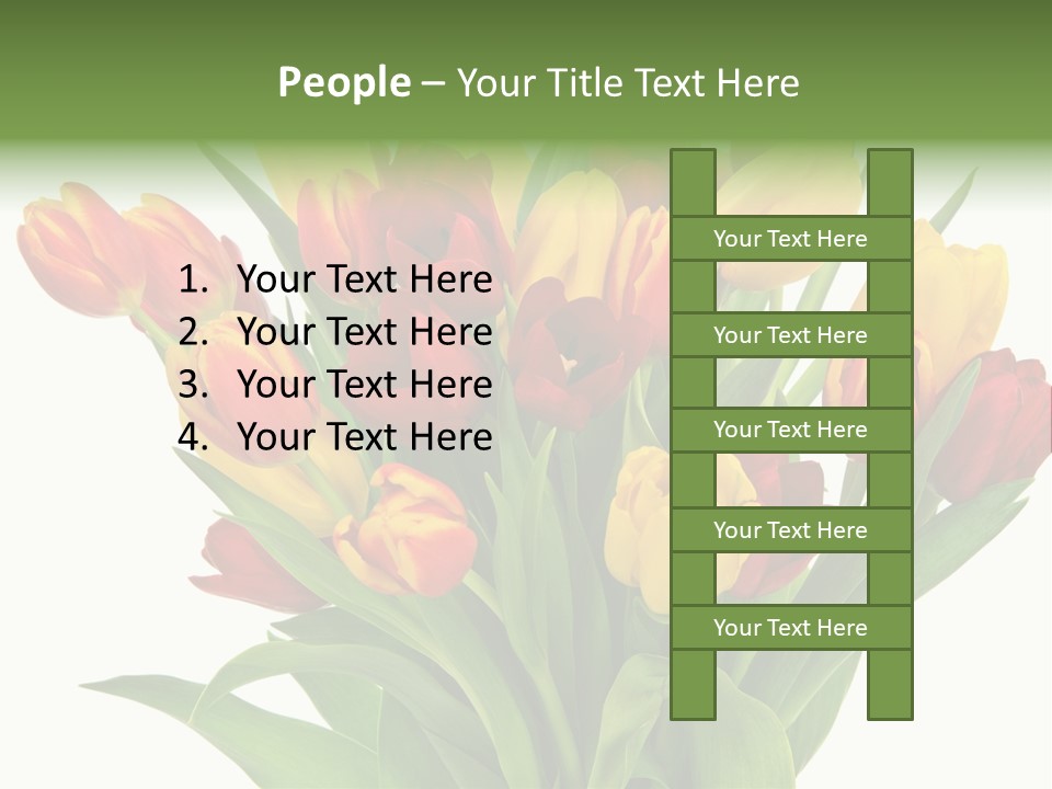 Bunch Fresh Spring PowerPoint Template