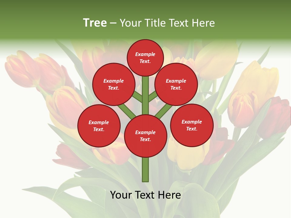 Bunch Fresh Spring PowerPoint Template