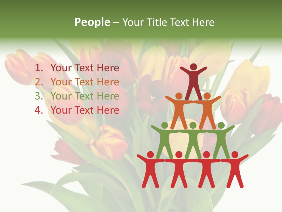 Bunch Fresh Spring PowerPoint Template