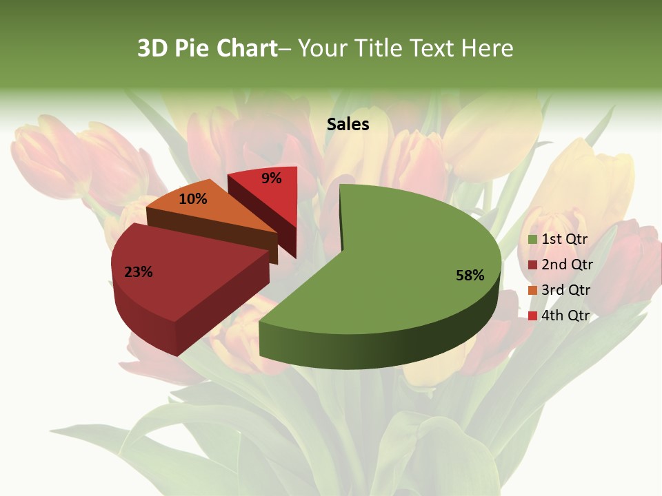 Bunch Fresh Spring PowerPoint Template