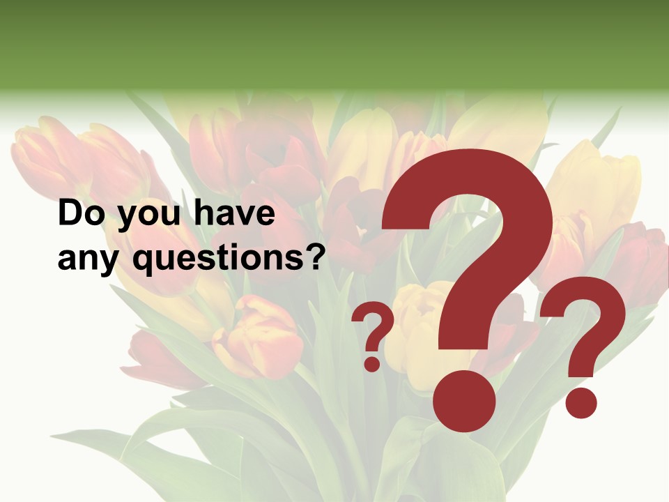 Bunch Fresh Spring PowerPoint Template