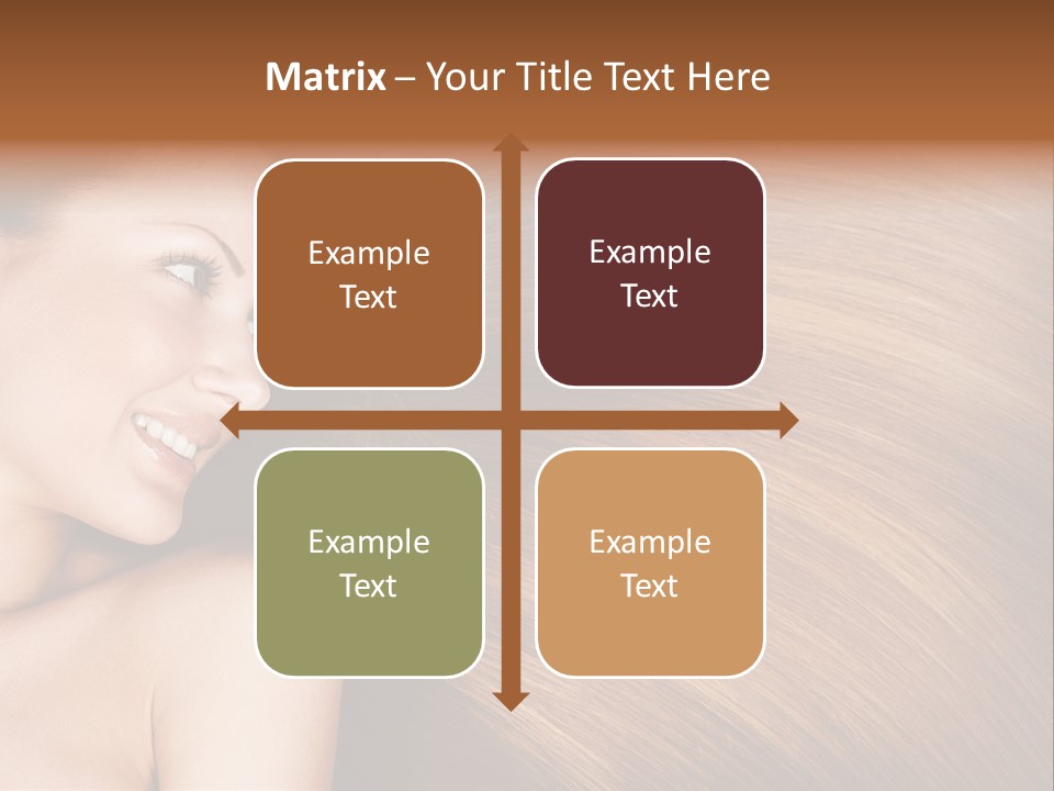 Luxury Fashion Girl PowerPoint Template