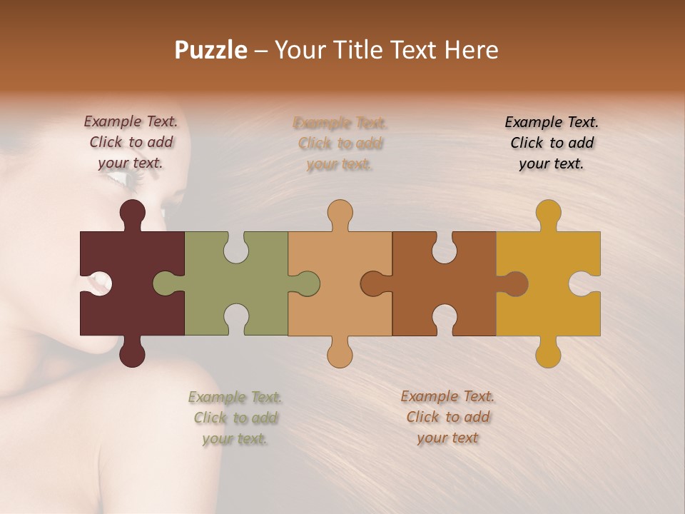 Luxury Fashion Girl PowerPoint Template