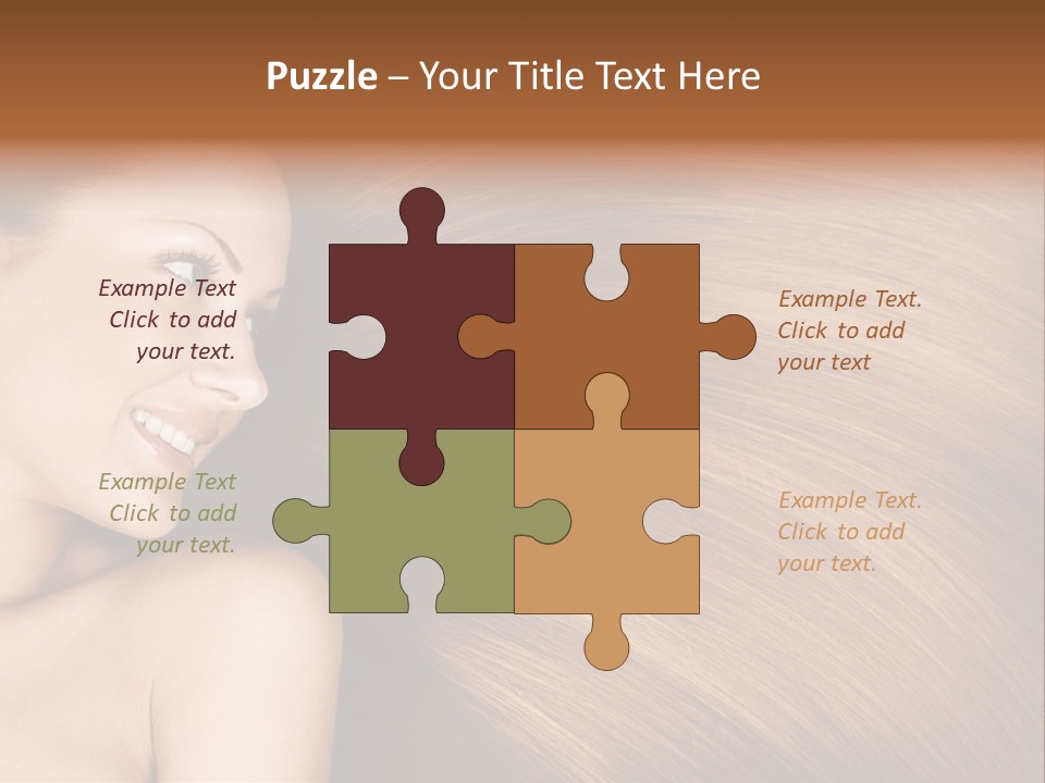 Luxury Fashion Girl PowerPoint Template