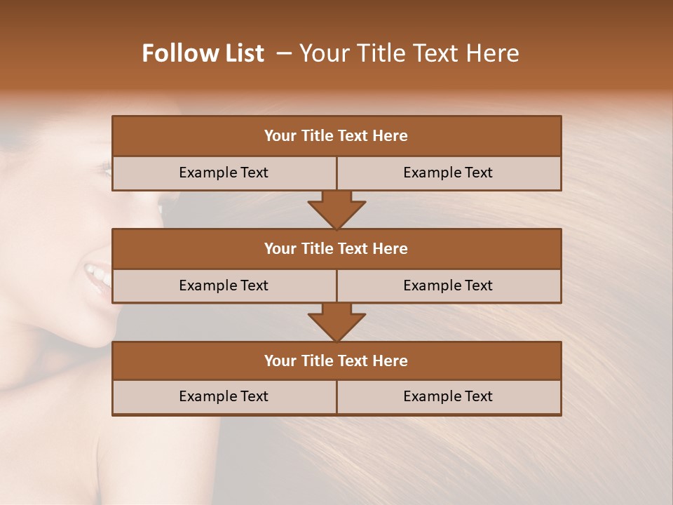 Luxury Fashion Girl PowerPoint Template