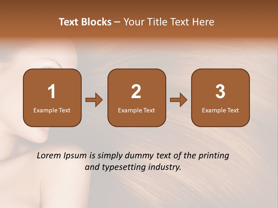 Luxury Fashion Girl PowerPoint Template