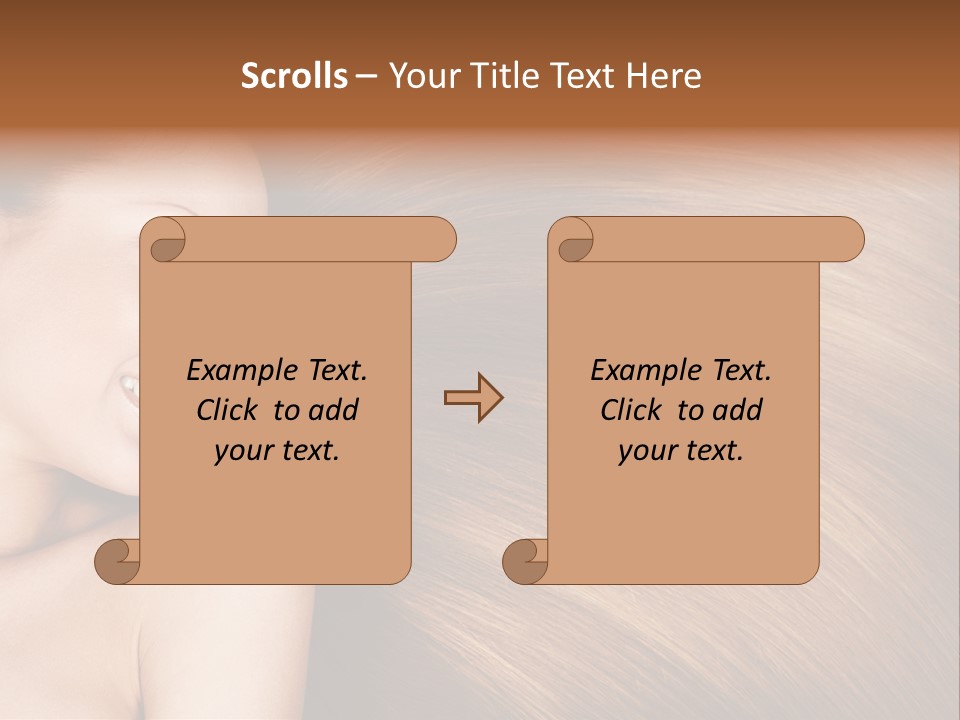Luxury Fashion Girl PowerPoint Template
