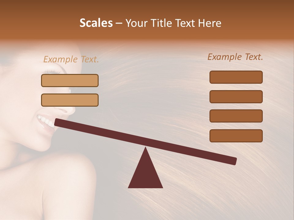 Luxury Fashion Girl PowerPoint Template