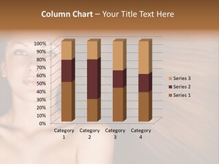 Beautiful Caucasian One PowerPoint Template