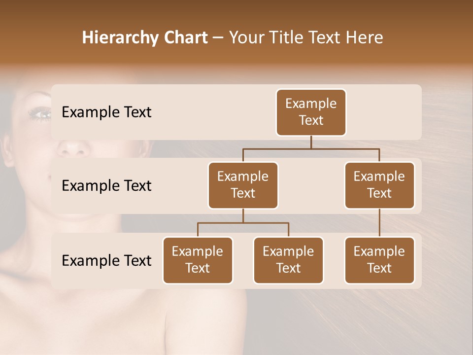 Beautiful Caucasian One PowerPoint Template