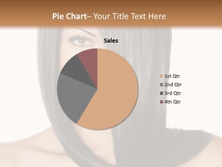 Isolated Nice Caucasian PowerPoint Template