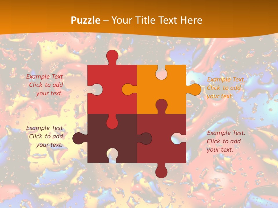 Purity Transparent Spa PowerPoint Template