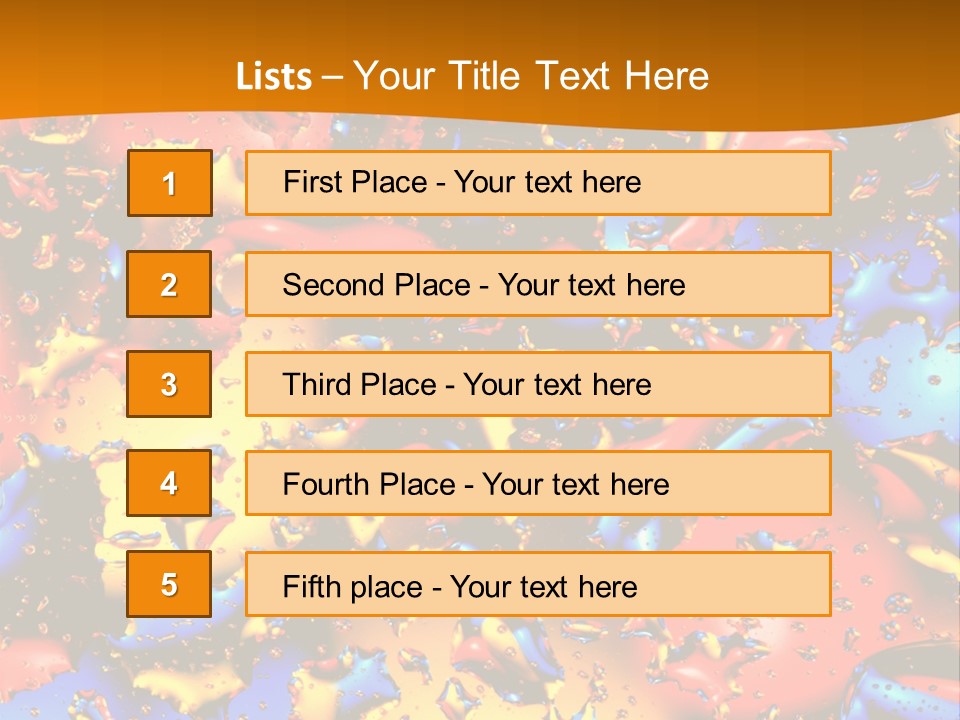Purity Transparent Spa PowerPoint Template