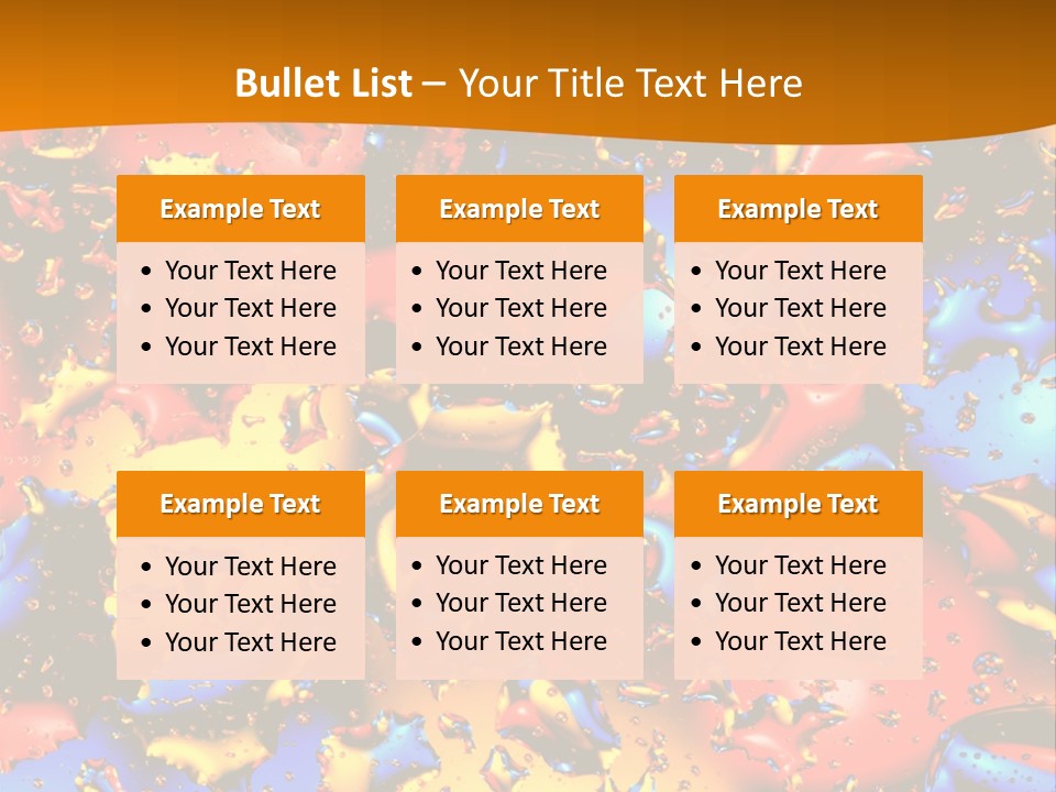 Purity Transparent Spa PowerPoint Template