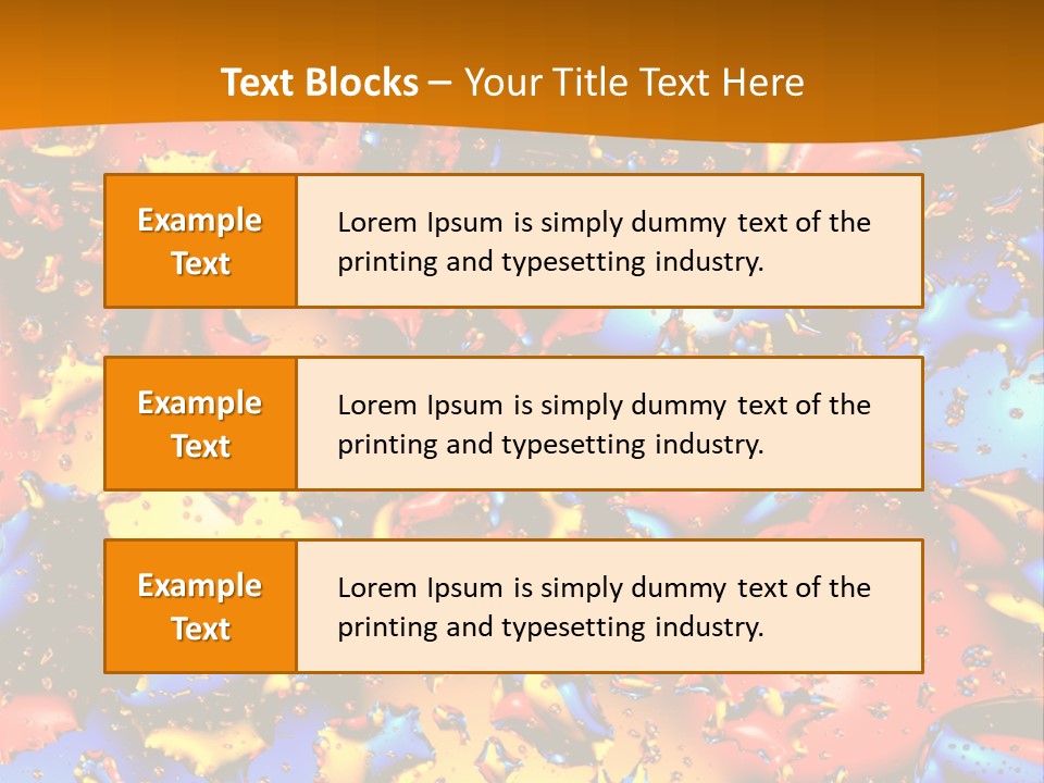 Purity Transparent Spa PowerPoint Template