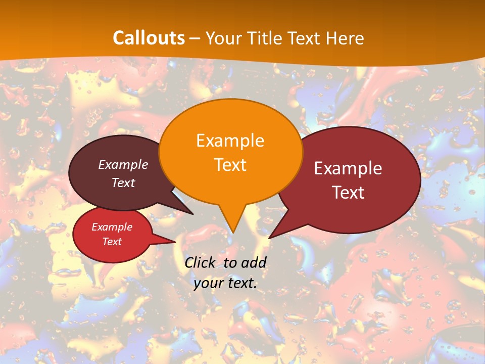 Purity Transparent Spa PowerPoint Template