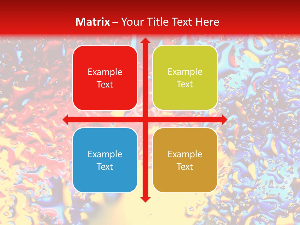 Health Spa Wet PowerPoint Template