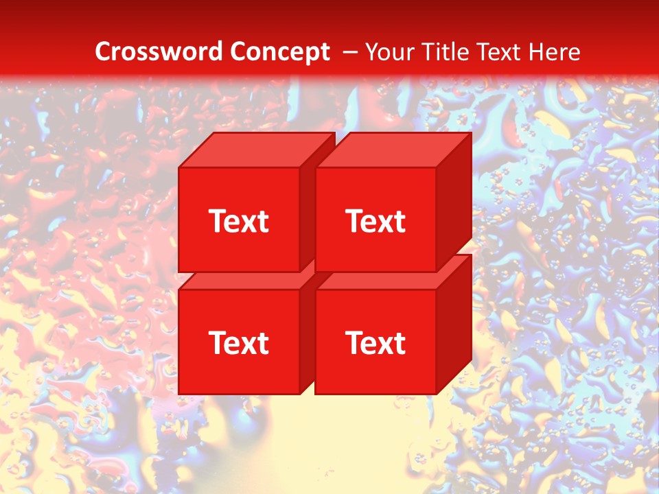 Health Spa Wet PowerPoint Template