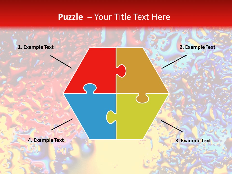 Health Spa Wet PowerPoint Template