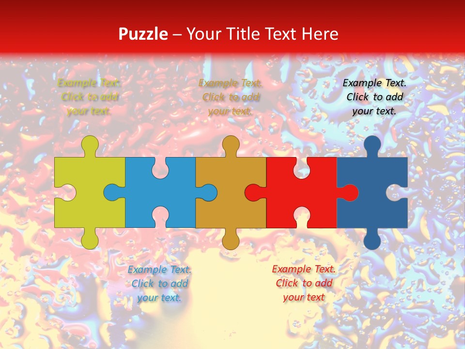 Health Spa Wet PowerPoint Template