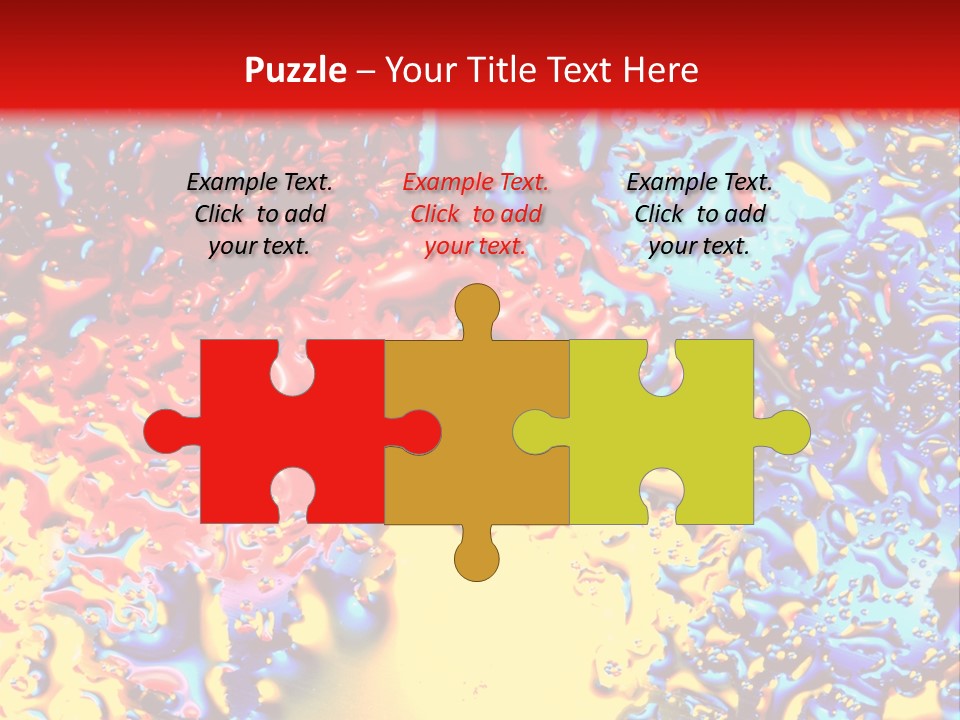 Health Spa Wet PowerPoint Template