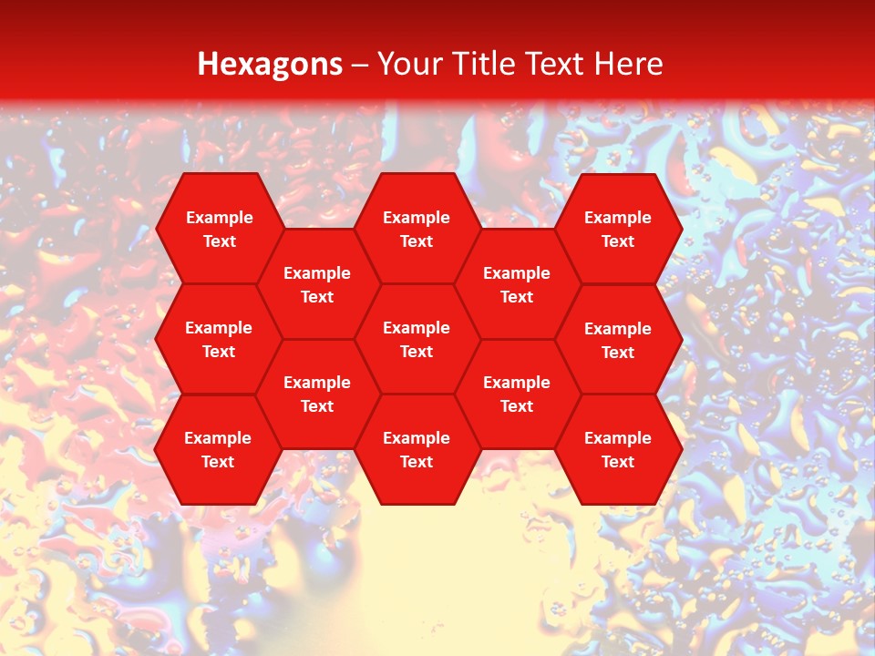 Health Spa Wet PowerPoint Template