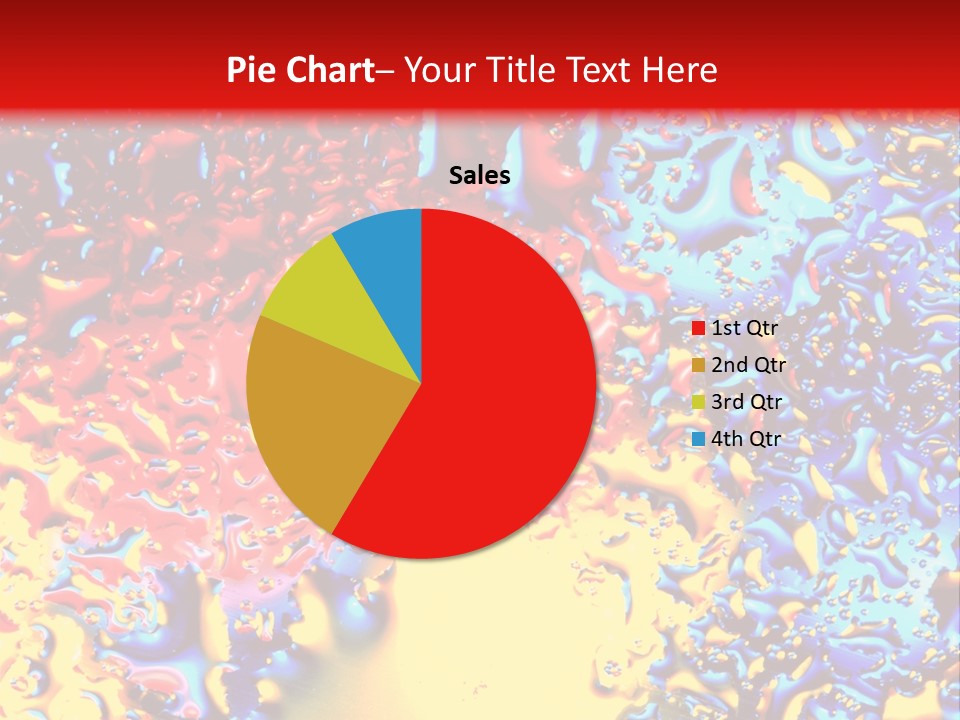 Health Spa Wet PowerPoint Template